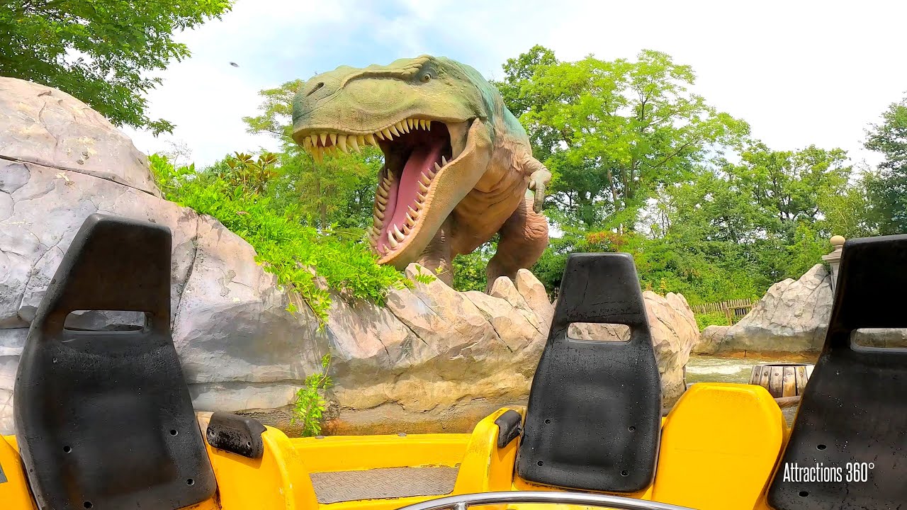 Dinosuars River Rapids Ride - DinoSplash | Plopsaland 2025