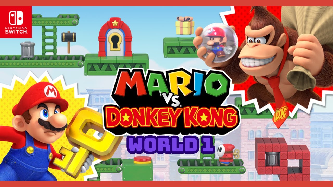 Mario Vs. Donkey Kong: World 1 - Mario Toy Company