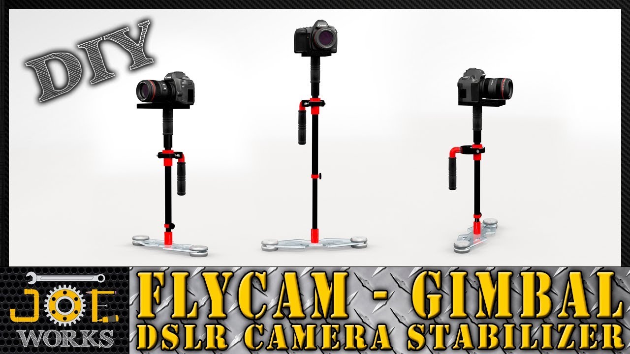 Haz tu propio FlyCam (Gimbal) en PVC estabilizador de cámara - DIY | JOE Works