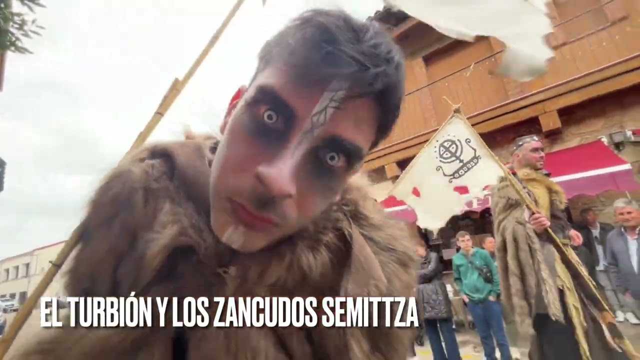 #Viriato2025, las Carantoñas de Aceuche y animación callejera en Guijo de Santa Bárbara.