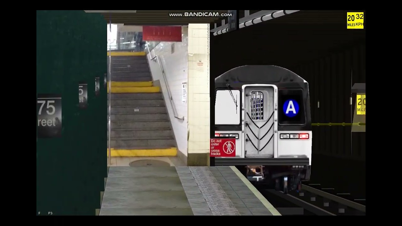 OpenBVE: The Recreated R184 And R194 (A) Trains