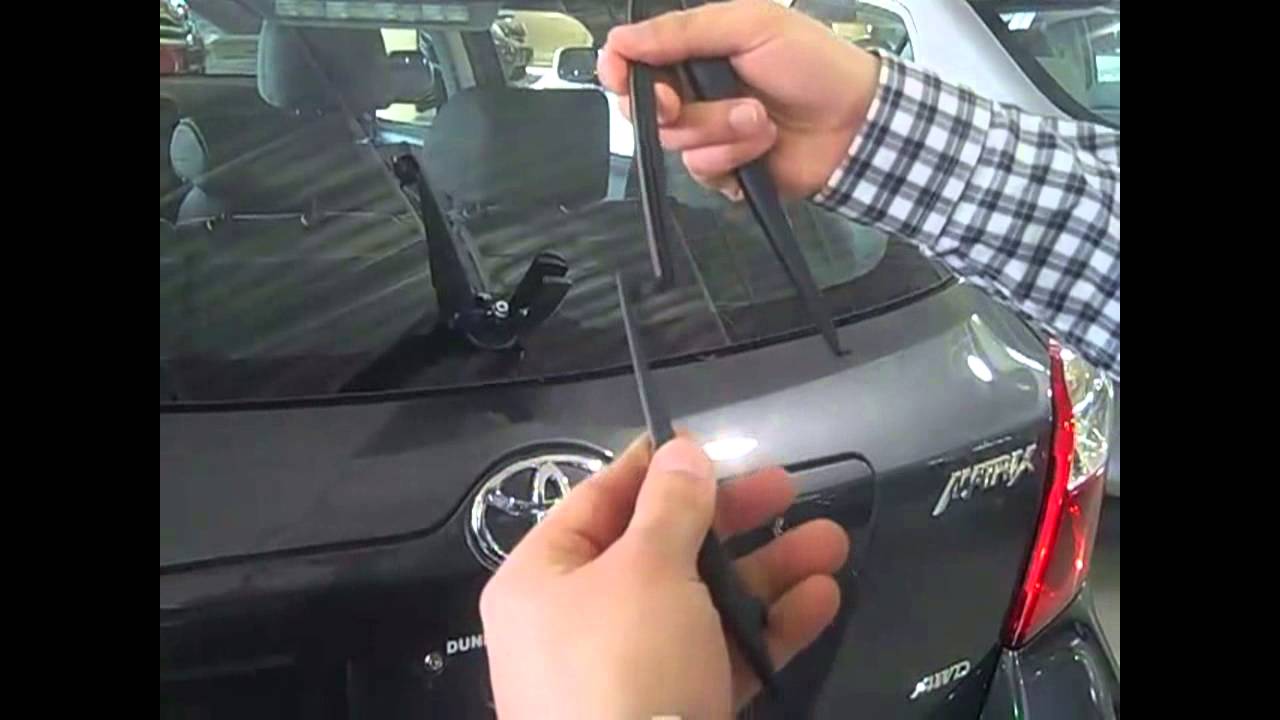 How to Install Rear Wiper Inserts