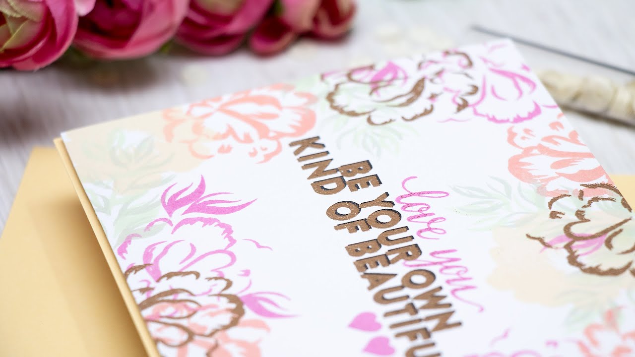 Stretching Color Layering Stamps