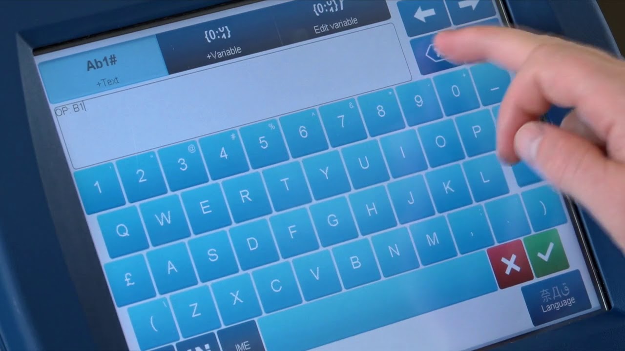 Domino   Ax Series   Easy to Use User Interface   Domino Pri