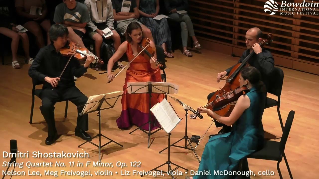 Jupiter String Quartet: Shostakovich - String Quartet No. 11 in F minor, Op. 122