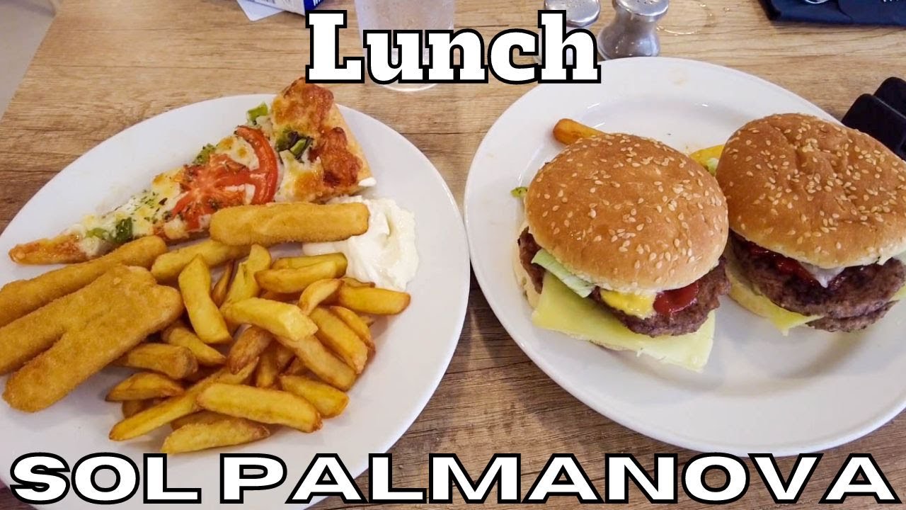 MALLORCA Lunch at SOL PALMANOVA Hotel Palma Nova  MAJORCA