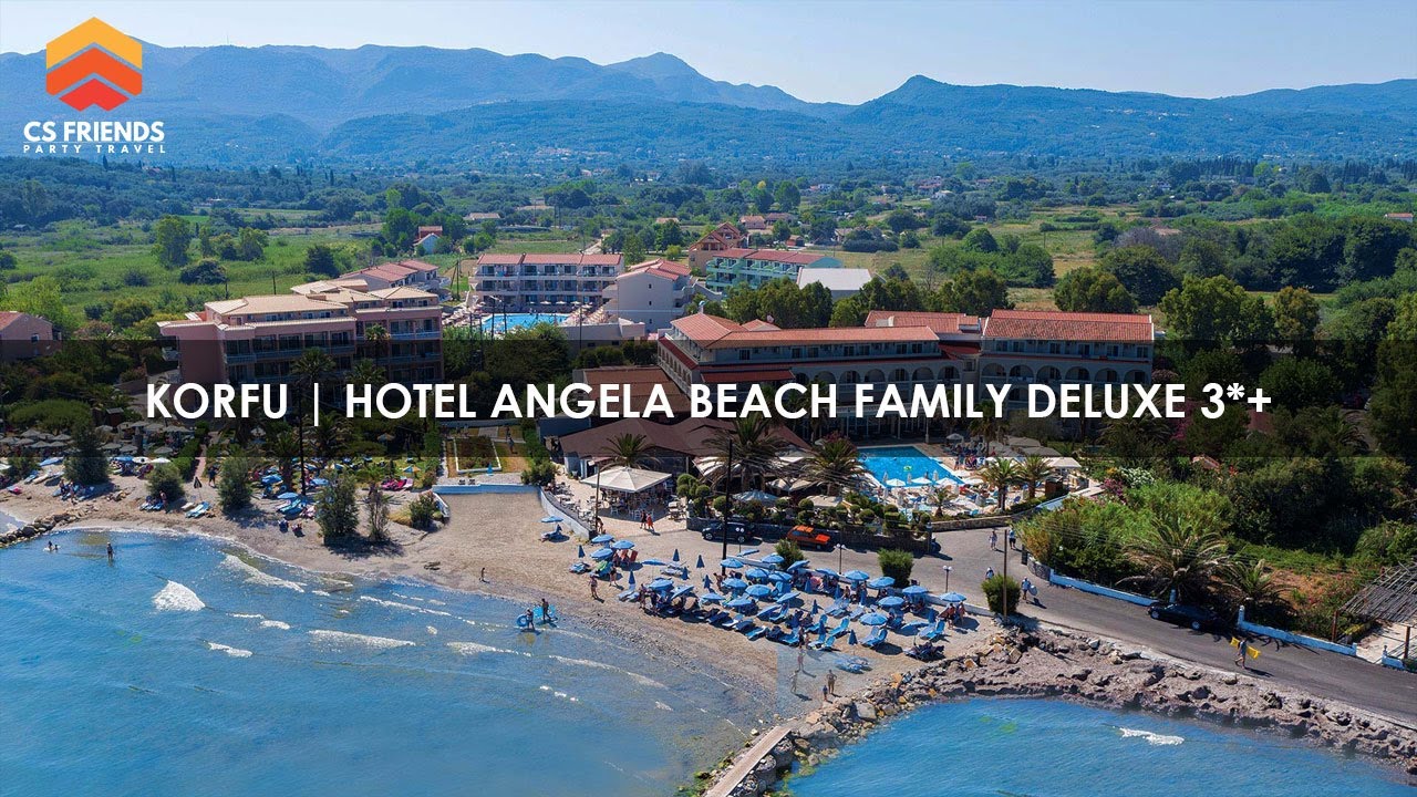 CSfriends | Gr&eacute;cko | ostrov Korfu | Roda | Hotel Angela Beach Family Deluxe 3*+