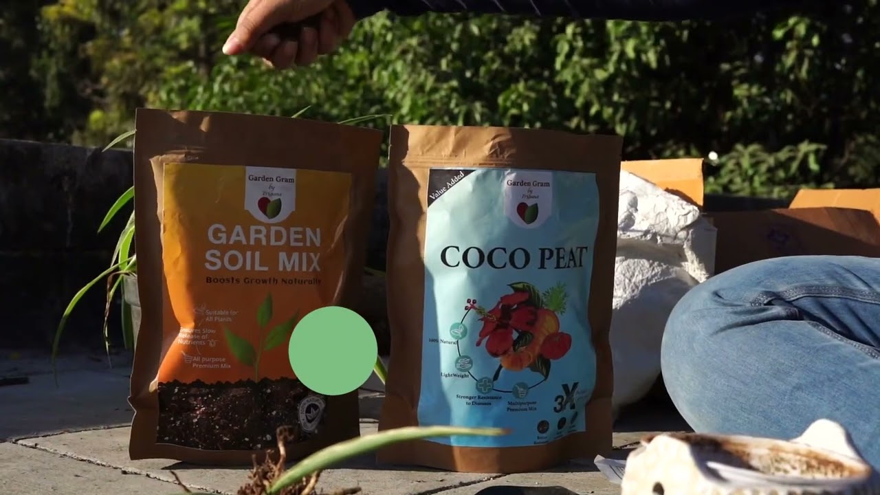 Ordering potting mix online via #Gardengram website