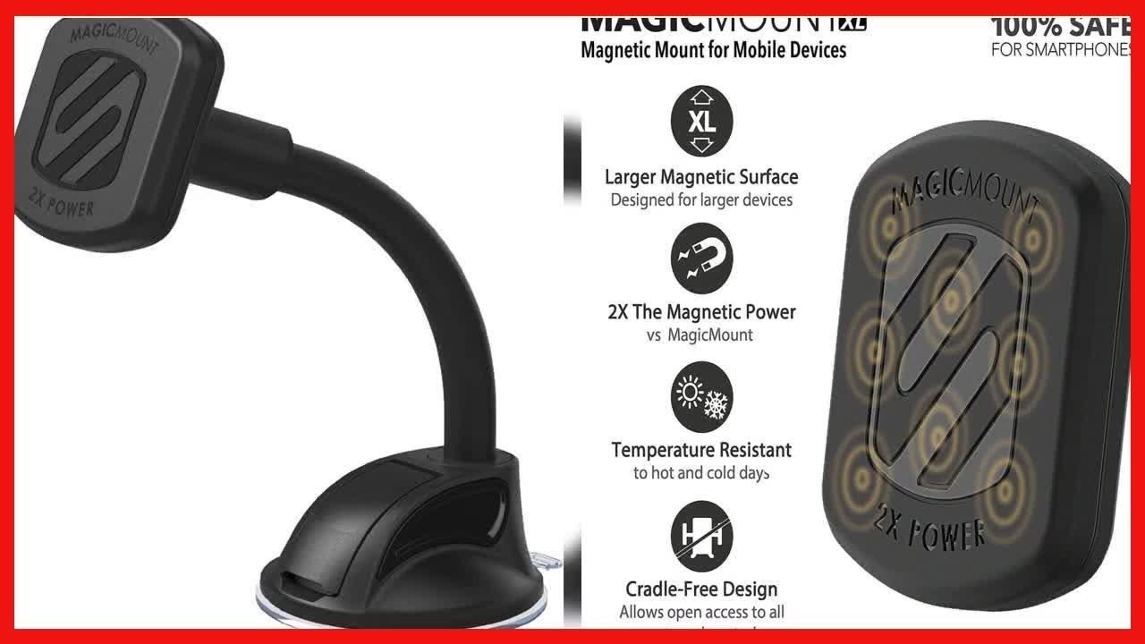 Unbelievable Magnetic Tablet + Phone Car Mount! Scosche MagicMount XL Review & Best Deals