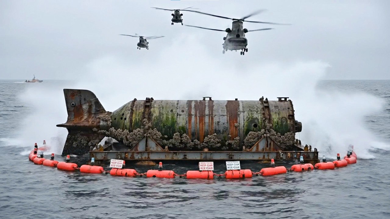 Deep Sea Treasure Discovery: Giant Machines Recover a Long-Lost Legendary Nuclear Bomb
