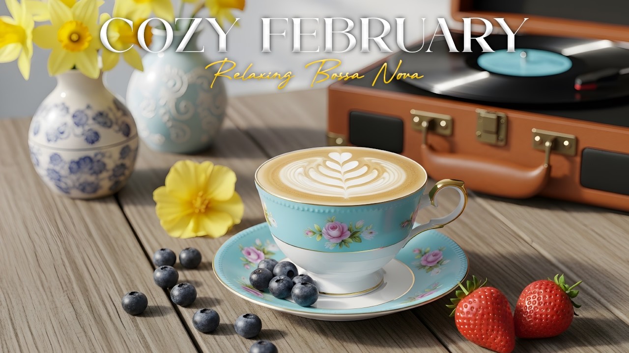 Cozy Morning Coffee ☕ Soft Jazz Bossa Nova - Relaxing Instrumental Music for Work & Study