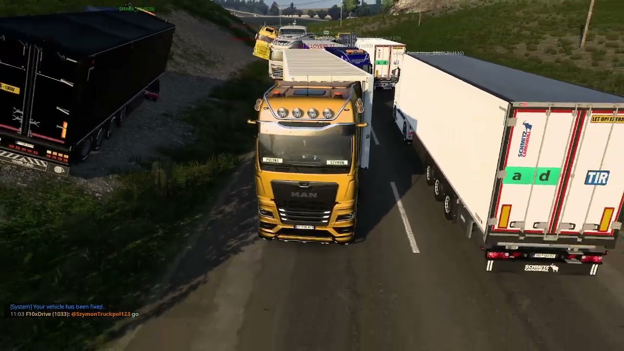 Ets2 Truckers mp Calais-Bruksela