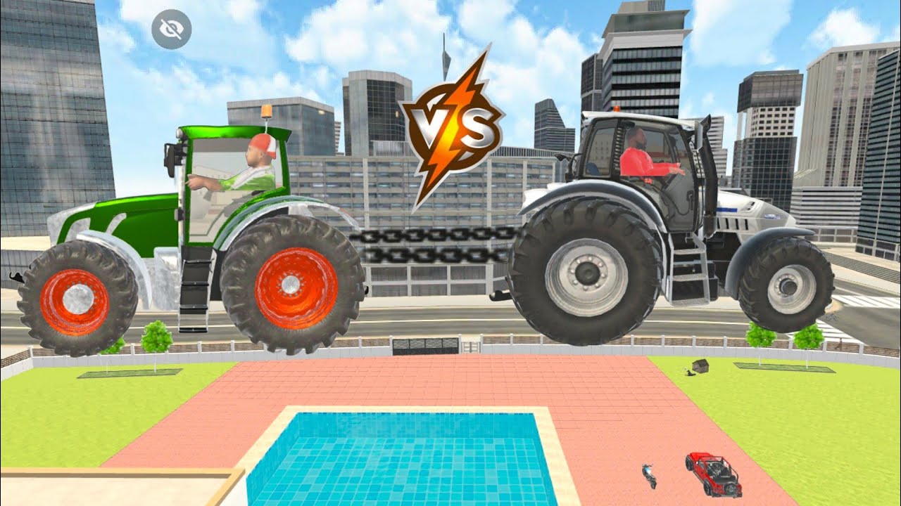 Franklin Tractor Vs Jack Tractor Two Chin | Indian Theft Auto | Alag Gamerz 