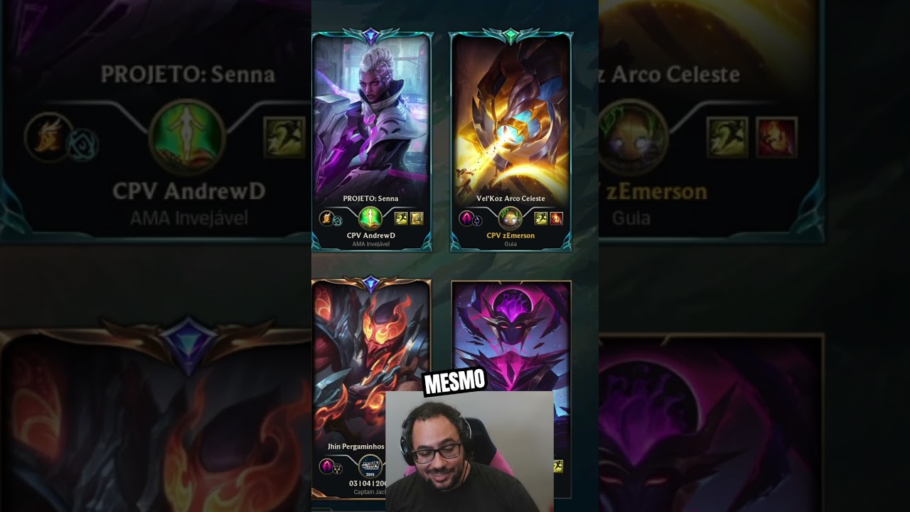 A Realidade dos Jogadores de LoL 