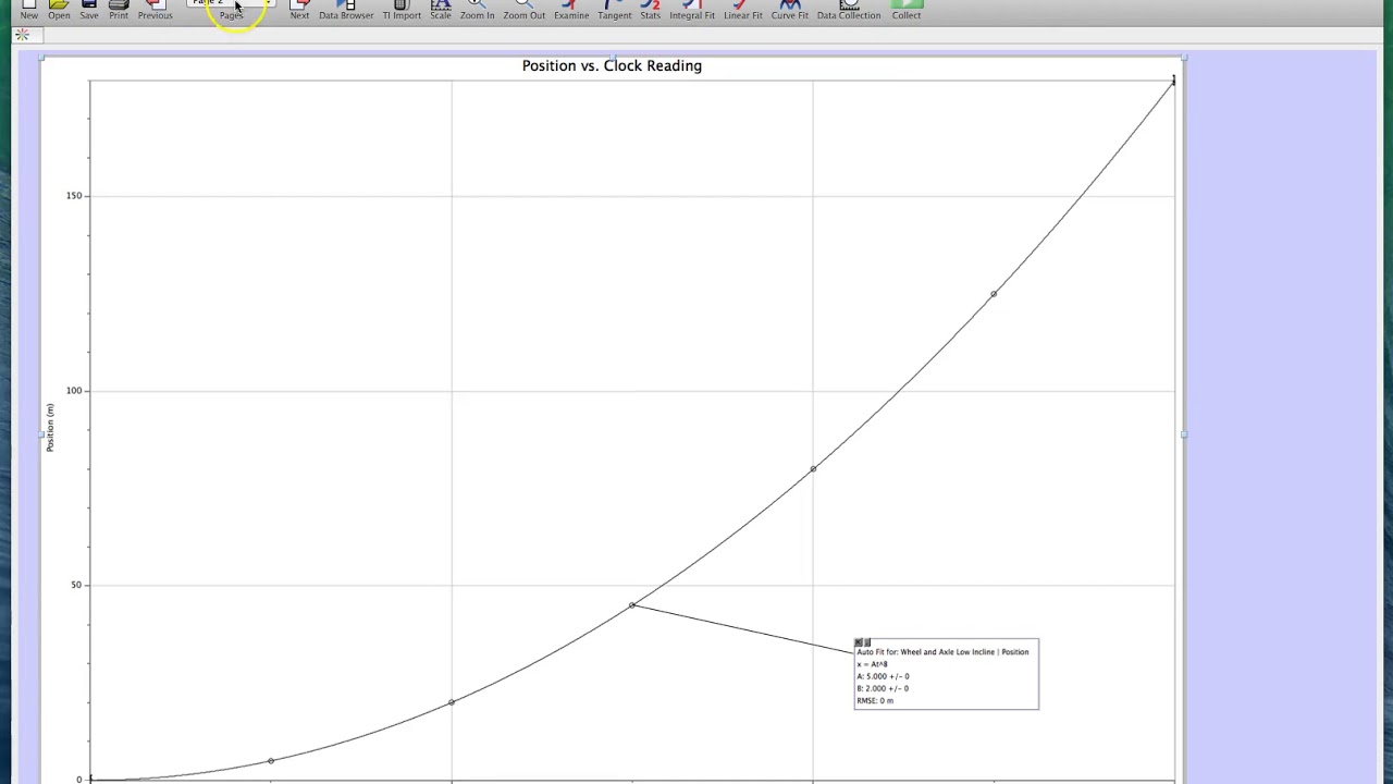 Adding Average Velocity and Middle Time Columns to LoggerPro | Rex Rice | Doc Physics
