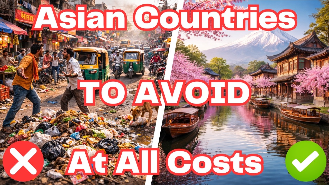 Asian Countries TO AVOID At All Costs (And Few That Are Safe!)