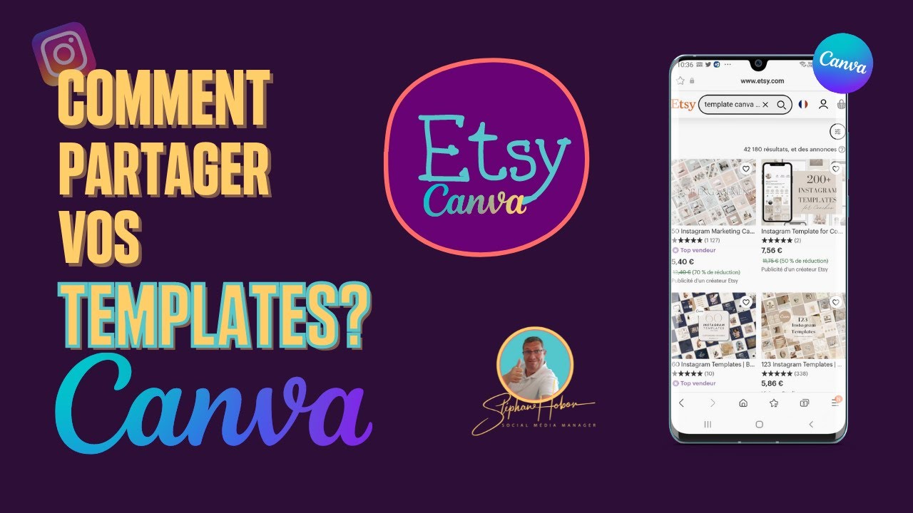 Comment partager et vendre vos templates Canva sur Etsy (2022) 🇨🇵
