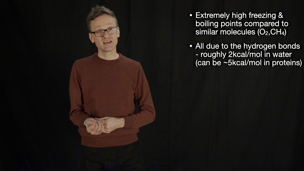 Lecture 01, concept 01: The special properties of water