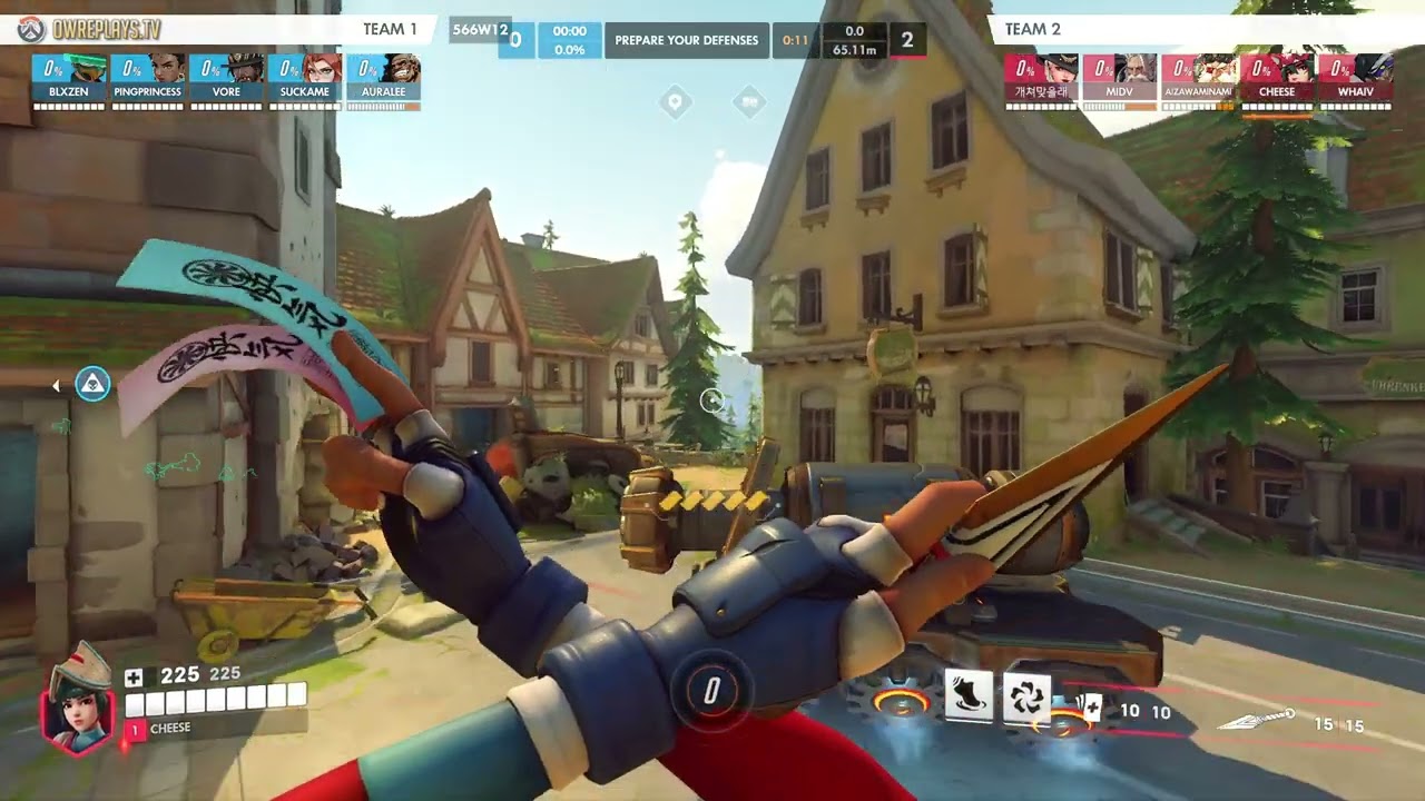 Kiriko Eichenwalde by CHEESE &mdash; Overwatch Replay 566W12