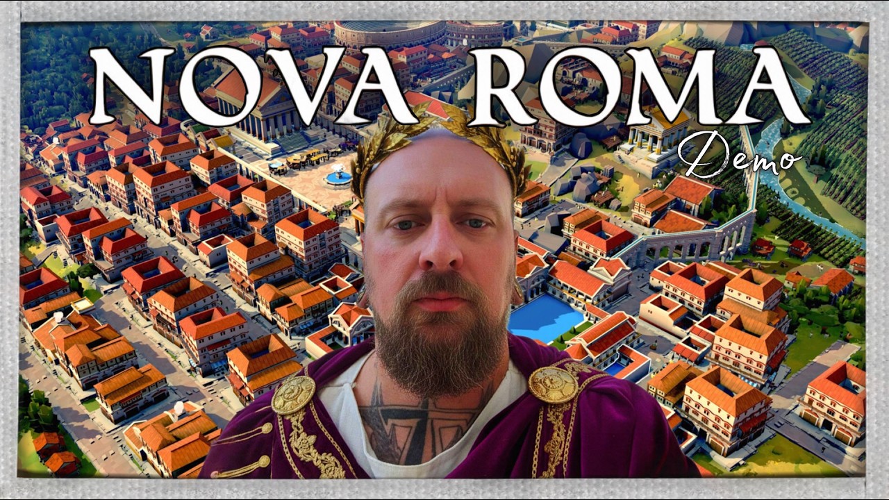 Nova Roma Demo Gameplay 🇮🇹 | Baue dein eigenes Römisches Imperium! 🏛️