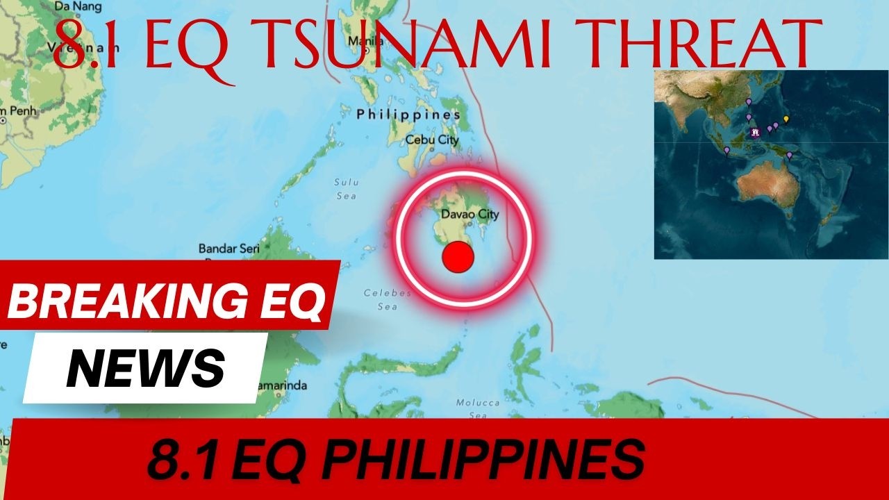 8.1 Earthquake Philippines... Breaking EQ NEWS Sunday 6/7/2026