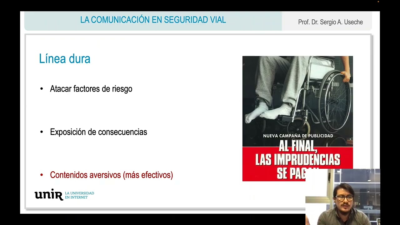 La comunicación en seguridad vial UNIR