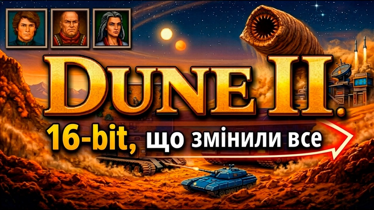 Dune II. 16 біт, що змінили все.