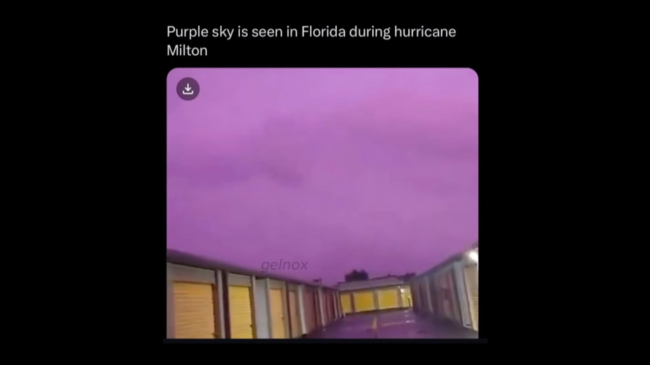 Hurricane Milton Florida
