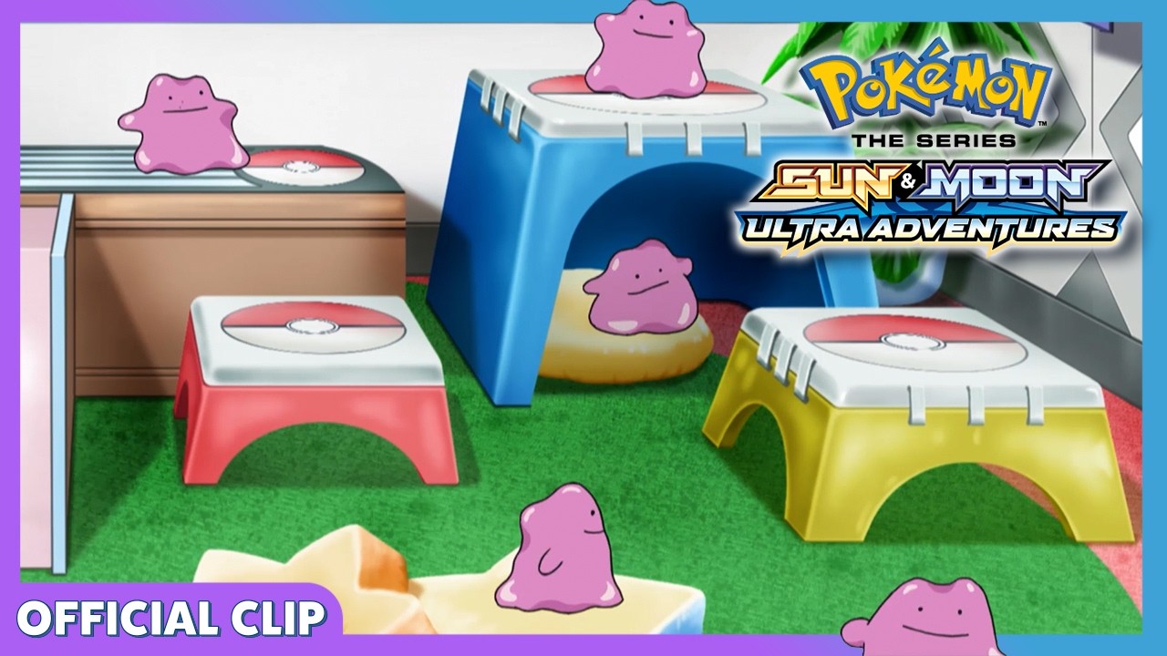 Helping Ditto! | Pok&eacute;mon the Series: Sun & Moon&mdash;Ultra Adventures | Official Clip