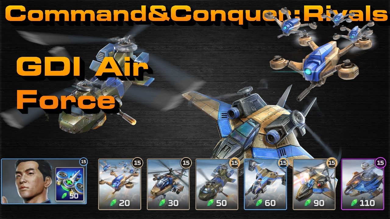 C&C Rivals: GDI Air-Force!