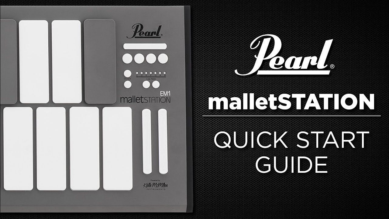 Краткое руководство пользователя Pearl malletSTATION