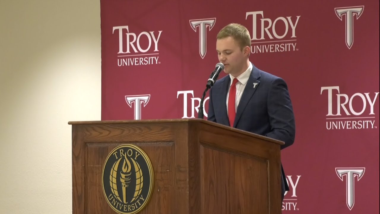 SGA State of the Student Address - TROY TrojanVision News