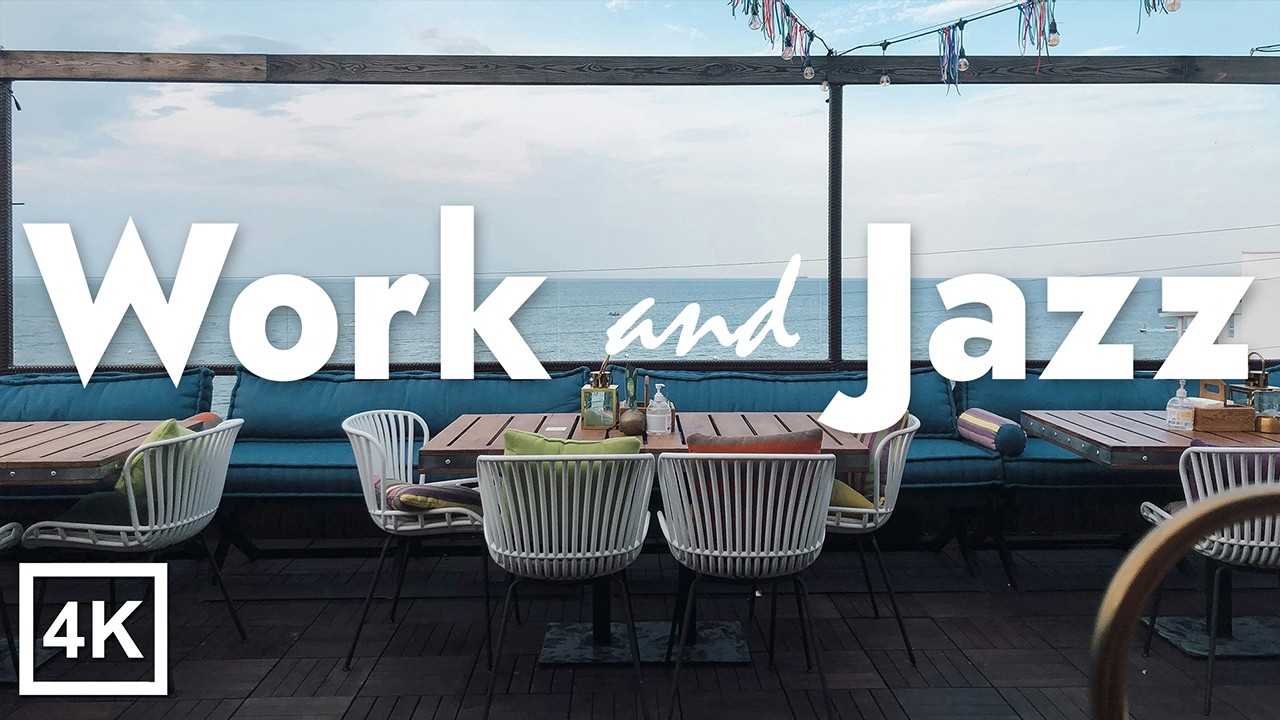 Remote Work & Study +200% 🚀 🆙 Cool Cloudy Jazz ✍️🩵 | Jazz with exciting rhythm