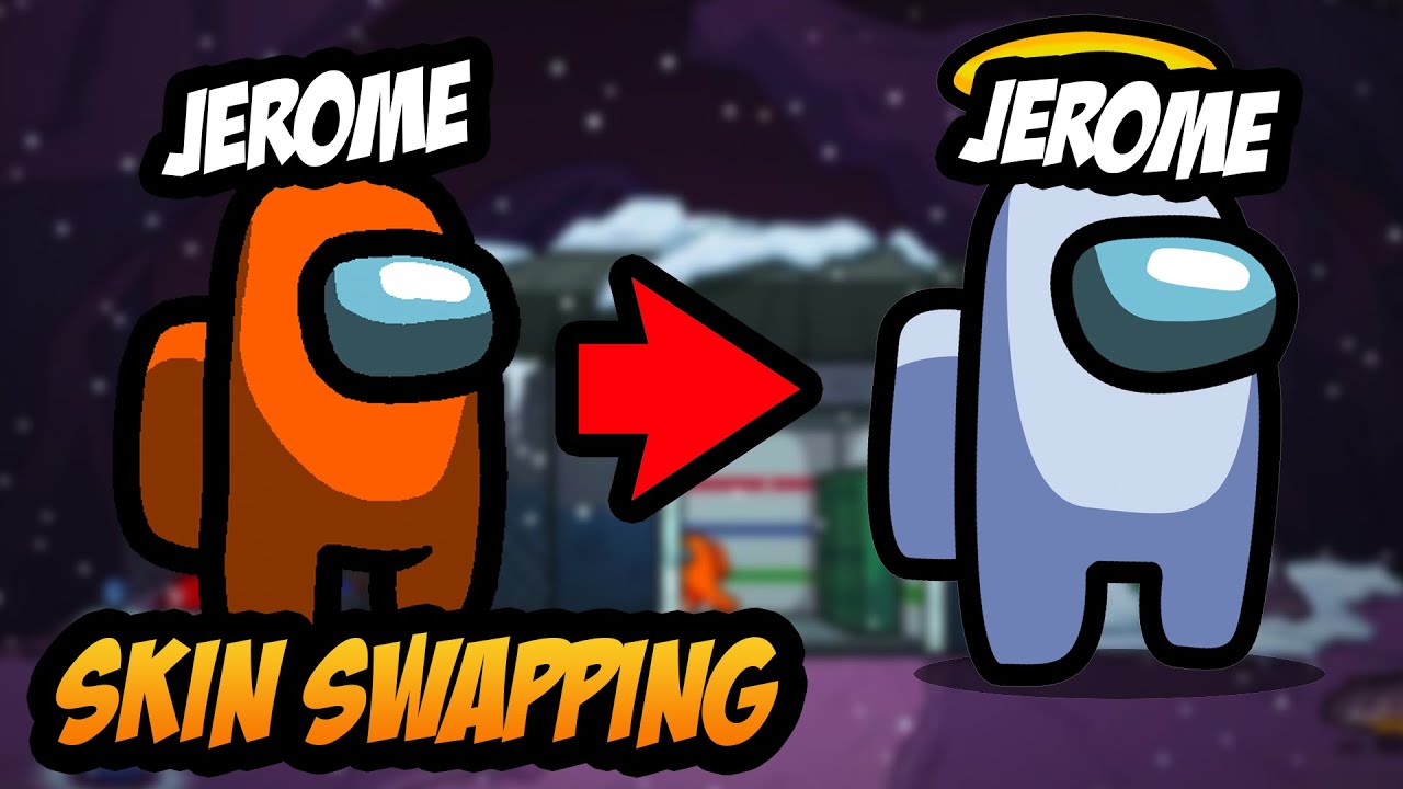 Among Us BUT I Keep SWAPPING Skins