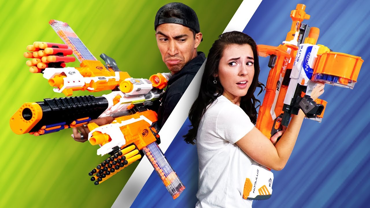 NERF Build Your Weapon | Mystery Swap Edition!