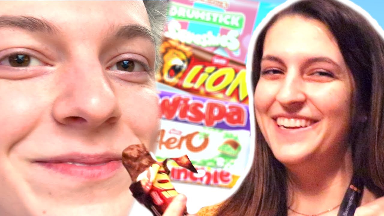 We Try British Candy With 10 Other YouTubers Cramped in Our Vidcon Hotel