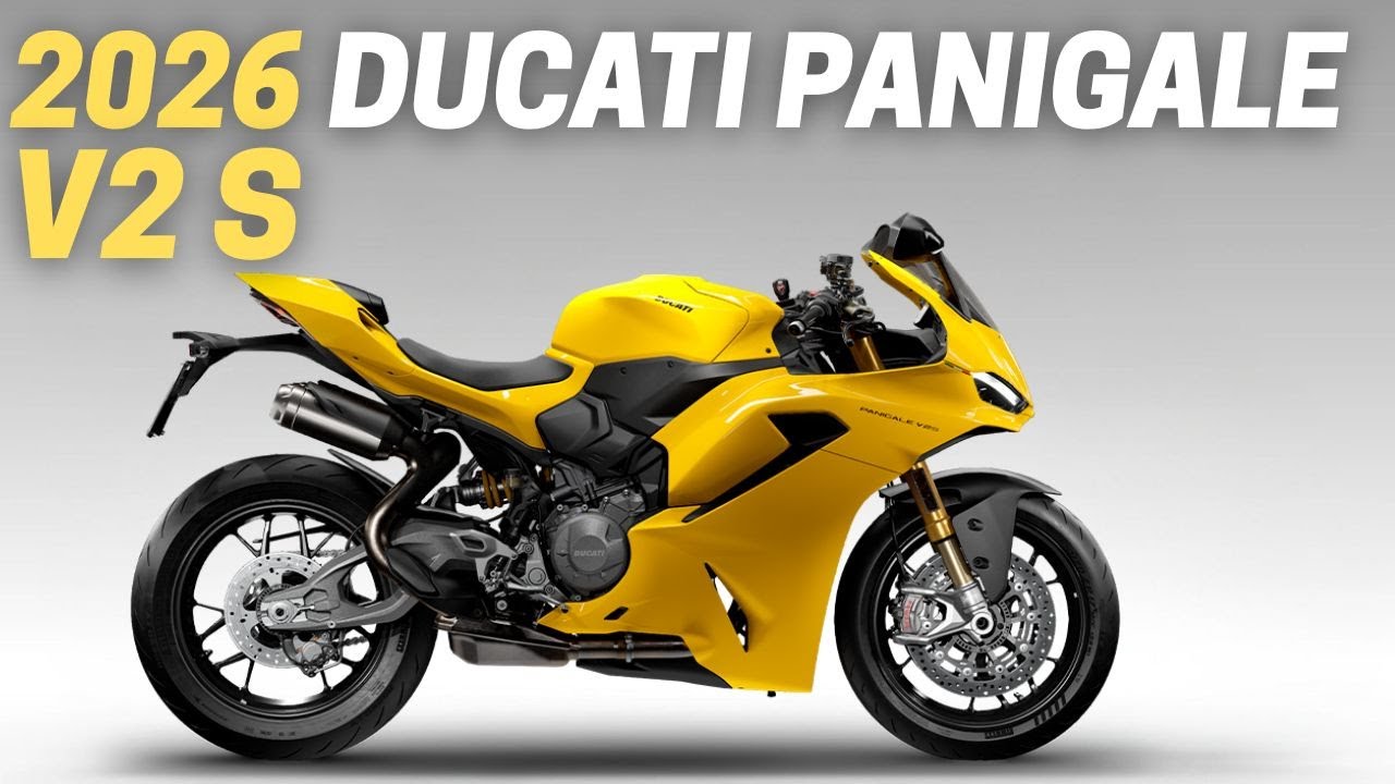 Ducati Panigale V2 S 2026 года: 10 вещей, которые вы должны знать