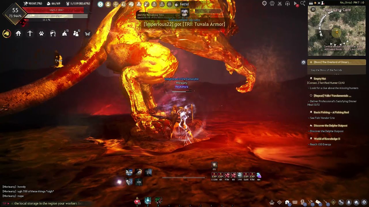 Black Desert Online: Lava Chief Boss Fight