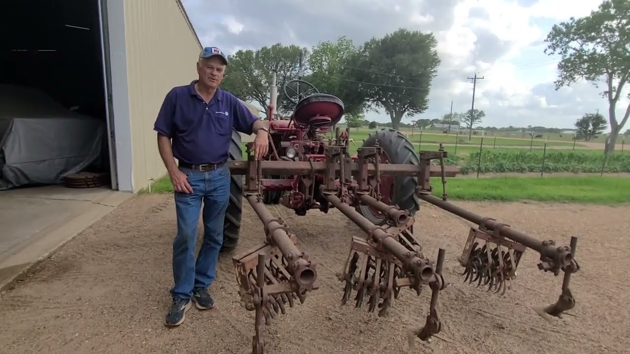 Cultivating corn with a Farmall Super C and Lilliston cultivator (4/23)