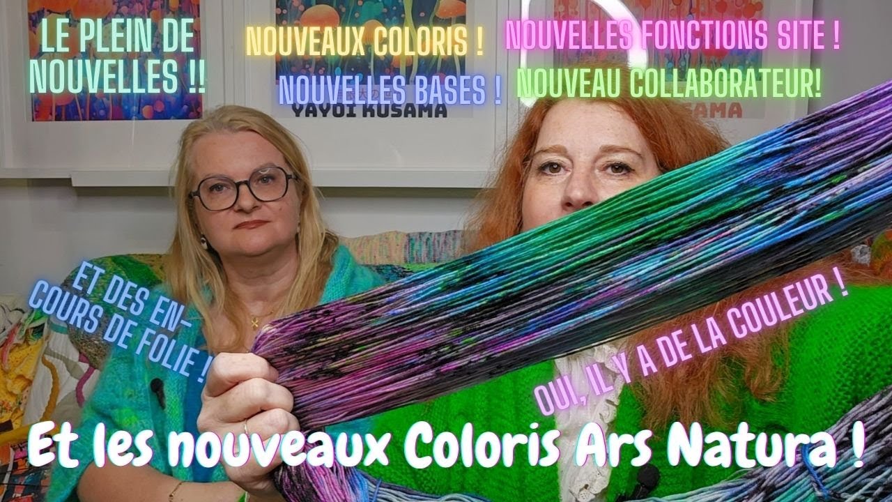La récré Ars Natura - ep.28 Début Février 2026 - Enfin les nouvelles couleurs, et maxi nouveautés !