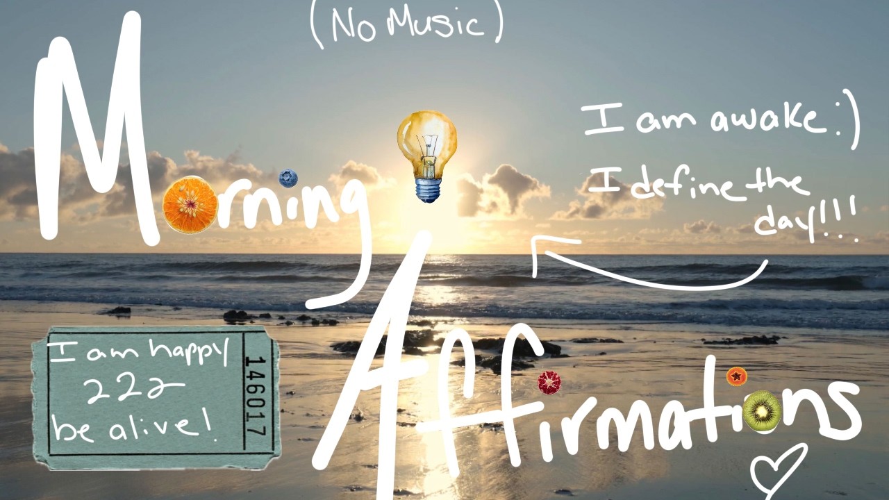 Stop Scrolling & Listen to These Morning Affirmations for a Positive Day (no music) 🌞
