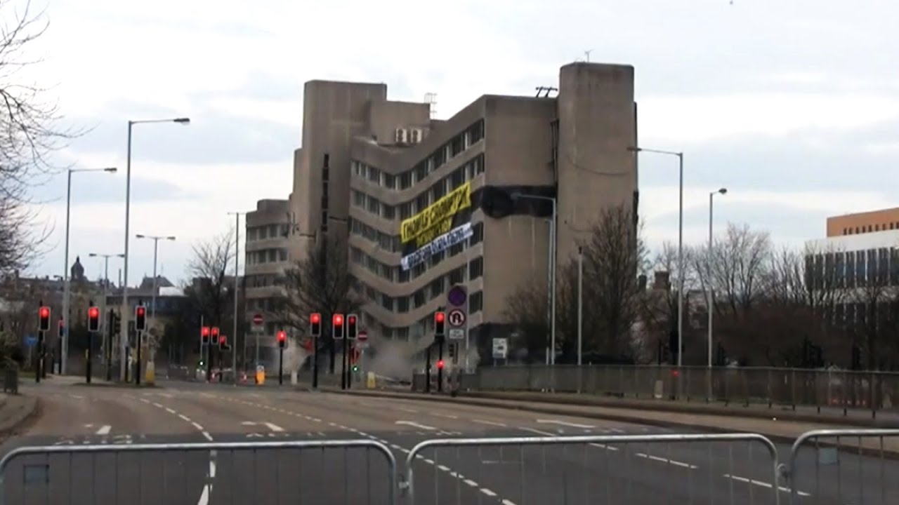 The Demolition of Jacobs Well : Bradford 2019
