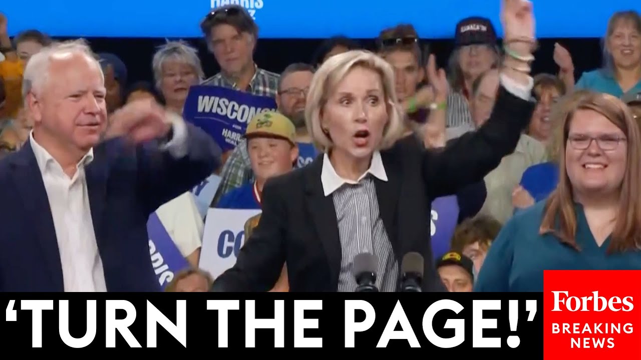 VIRAL SPEECH: Gwen Walz Calling To 'Turn The Page' Becomes Social Media Sensation