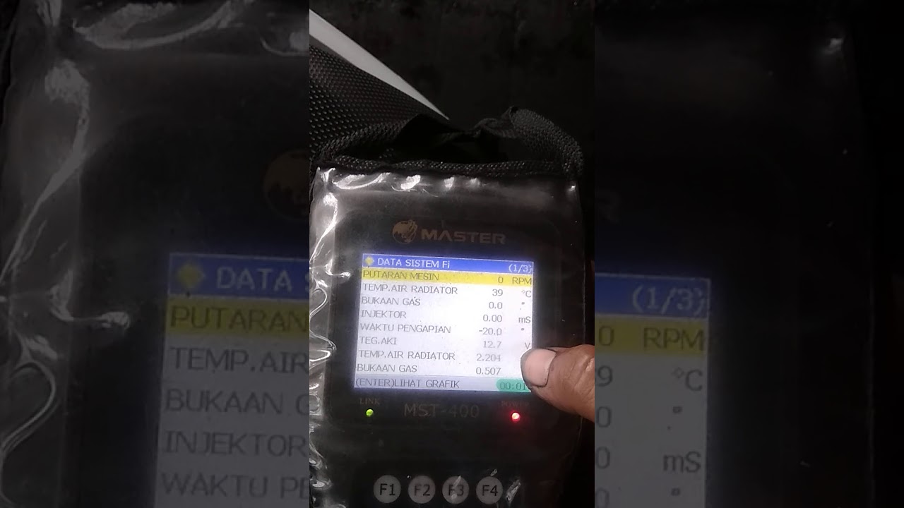Vario LED 150 ngempos, cara setting altitude dan restart mengunakan scener MST.