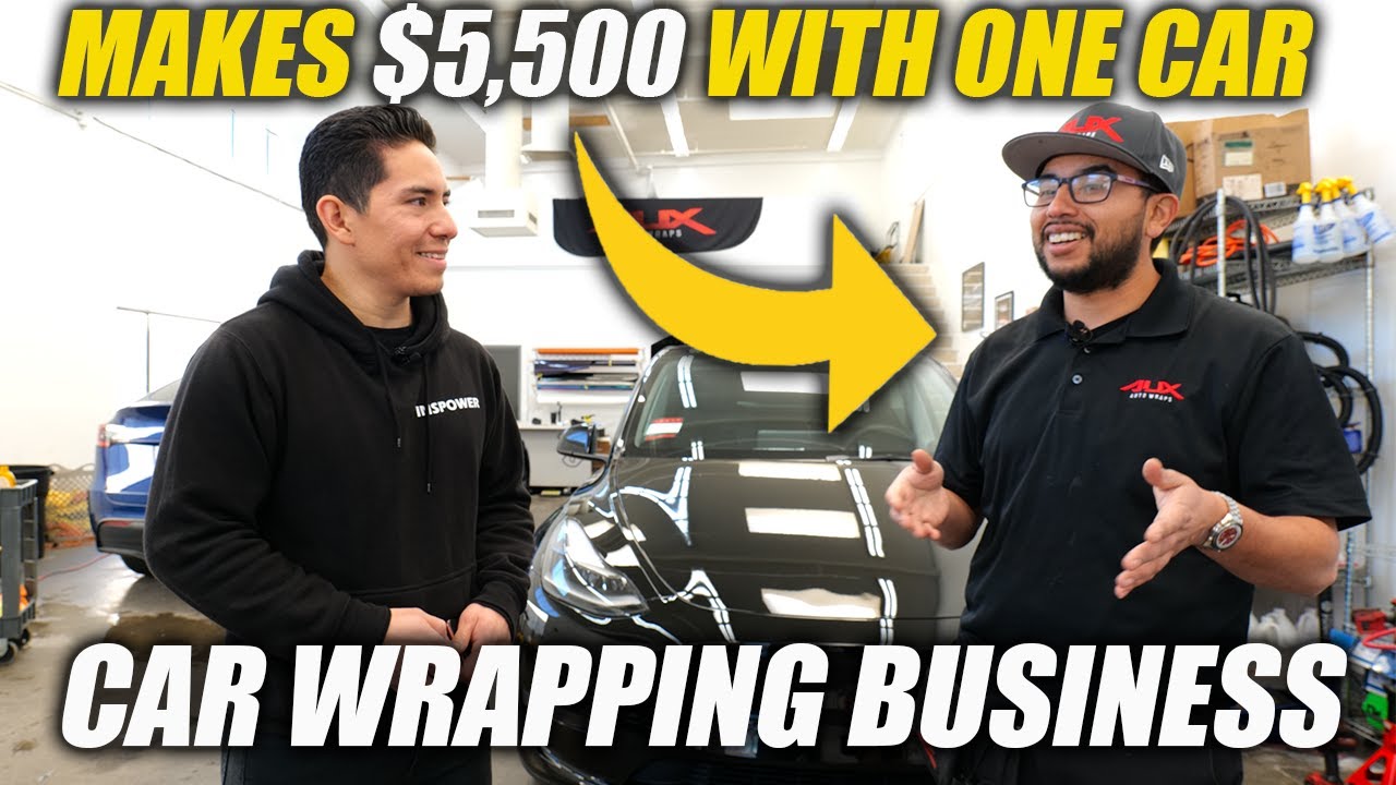 How to Start a Car Wrapping Business (and Make Thousands)