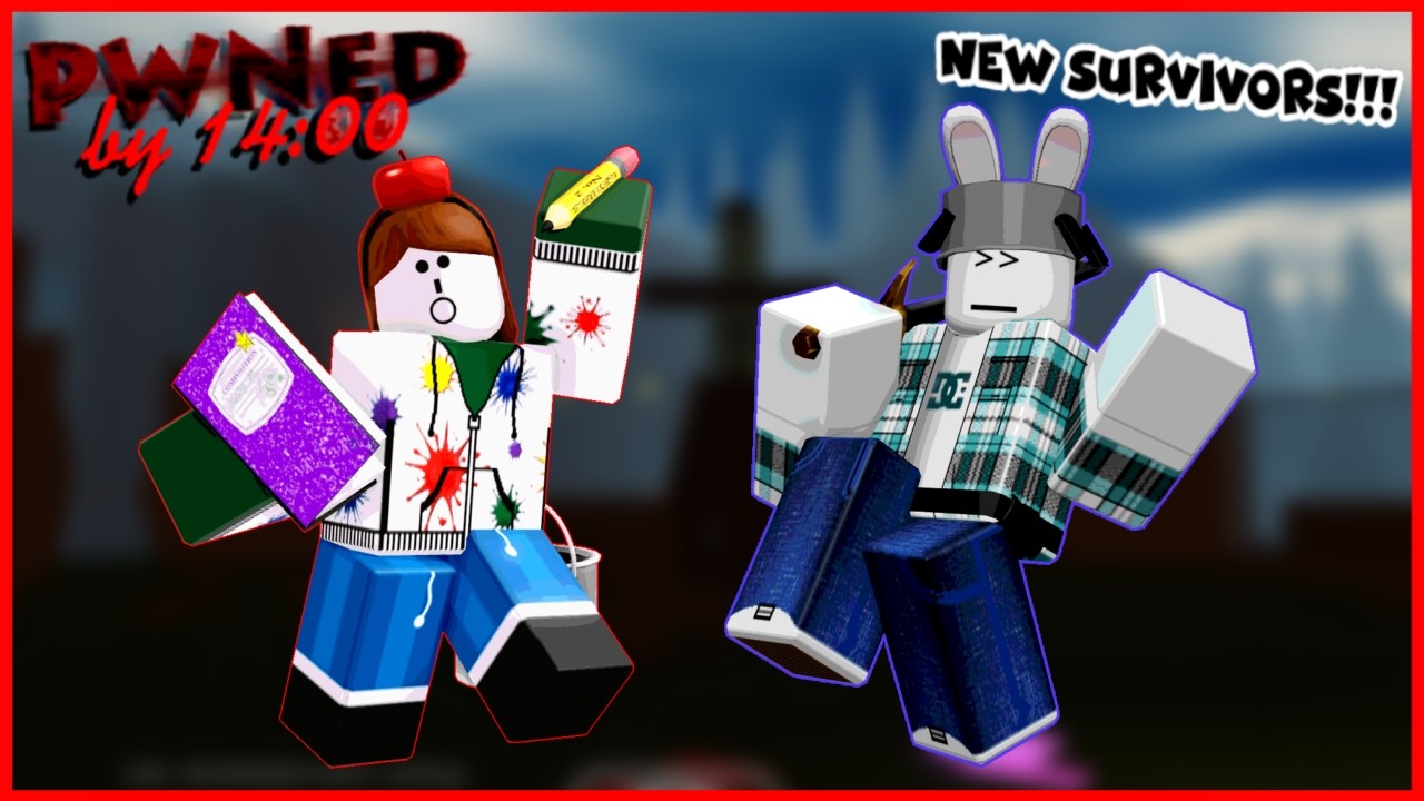 WINNING WITH THE NEW SURVIVORS 'IHASAFACELULZ' & 'RGDY_ANN1977' IN PWNED | Roblox PWNed By 14:00