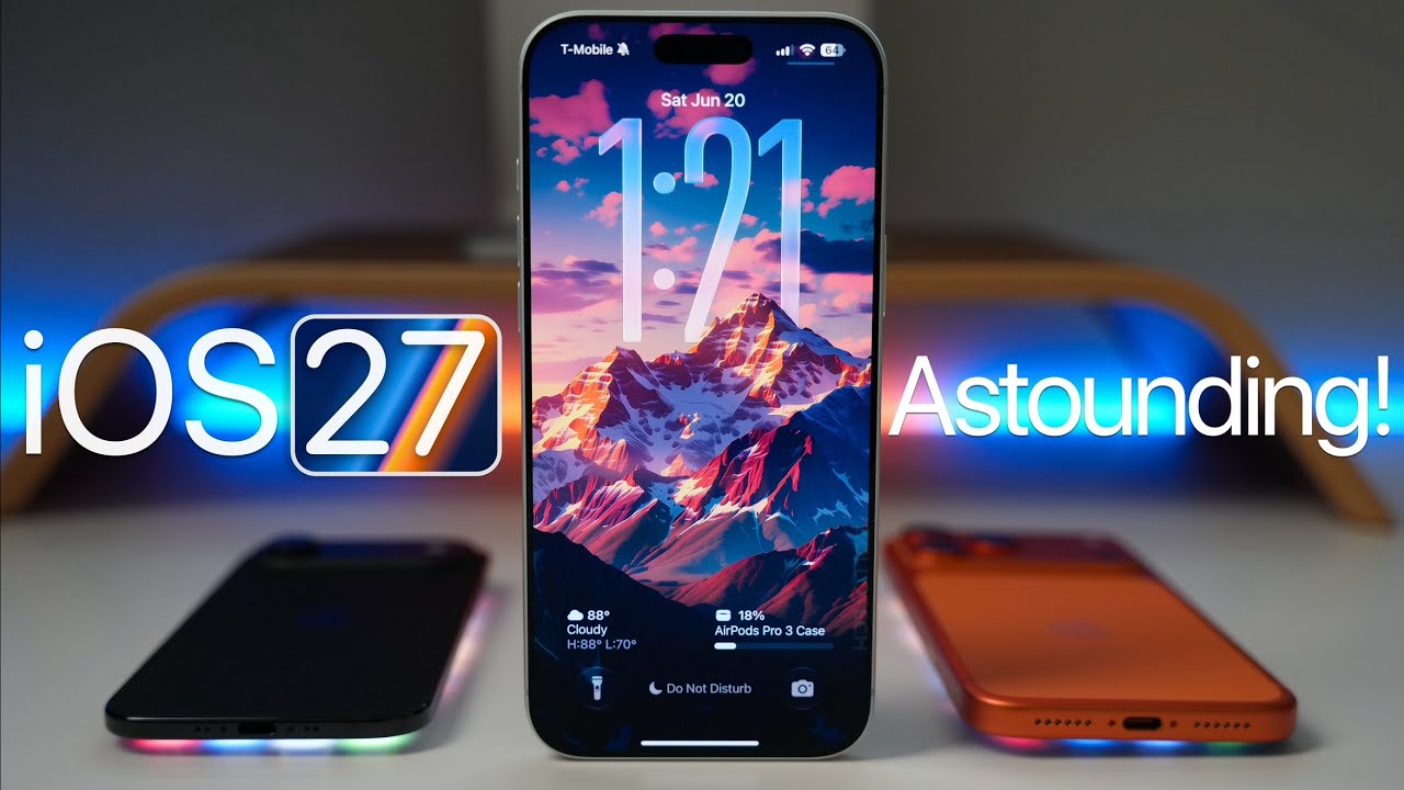iOS 27 Beta 1 - Astounding!, Features, Battery and Follow Up