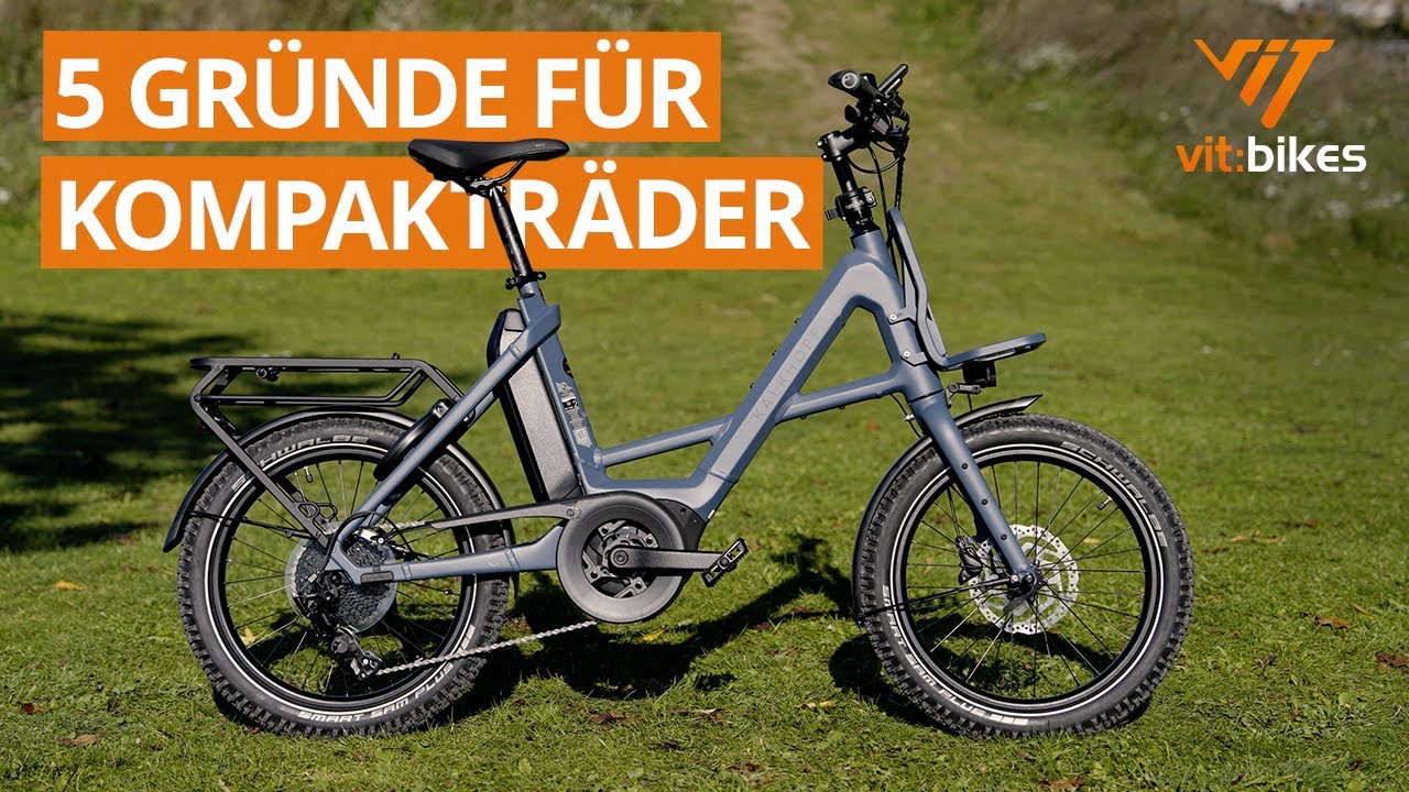 Kurz, klein und wendig! 🚲🏙️ 5 Gr&uuml;nde f&uuml;r die Anschaffung eines Kompaktebikes!