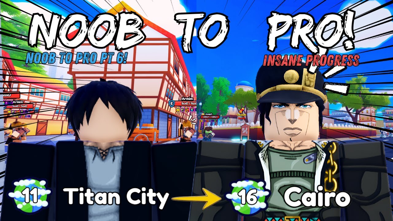INSANE PROGRESS in Anime Eternals ROBLOX... ( Noob to pro,  Part 6 )
