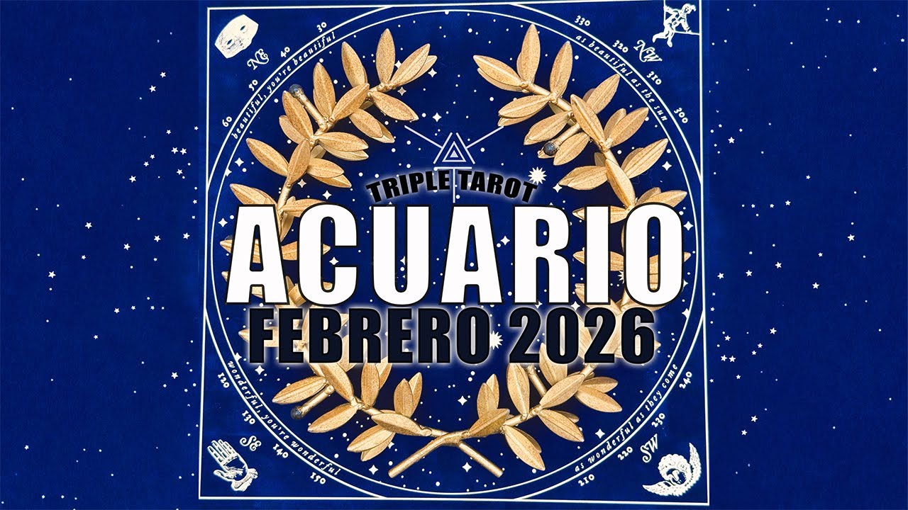 Acuario ♒️  - Un mes revelador! Tarot de Triple Cruz Febrero 2026